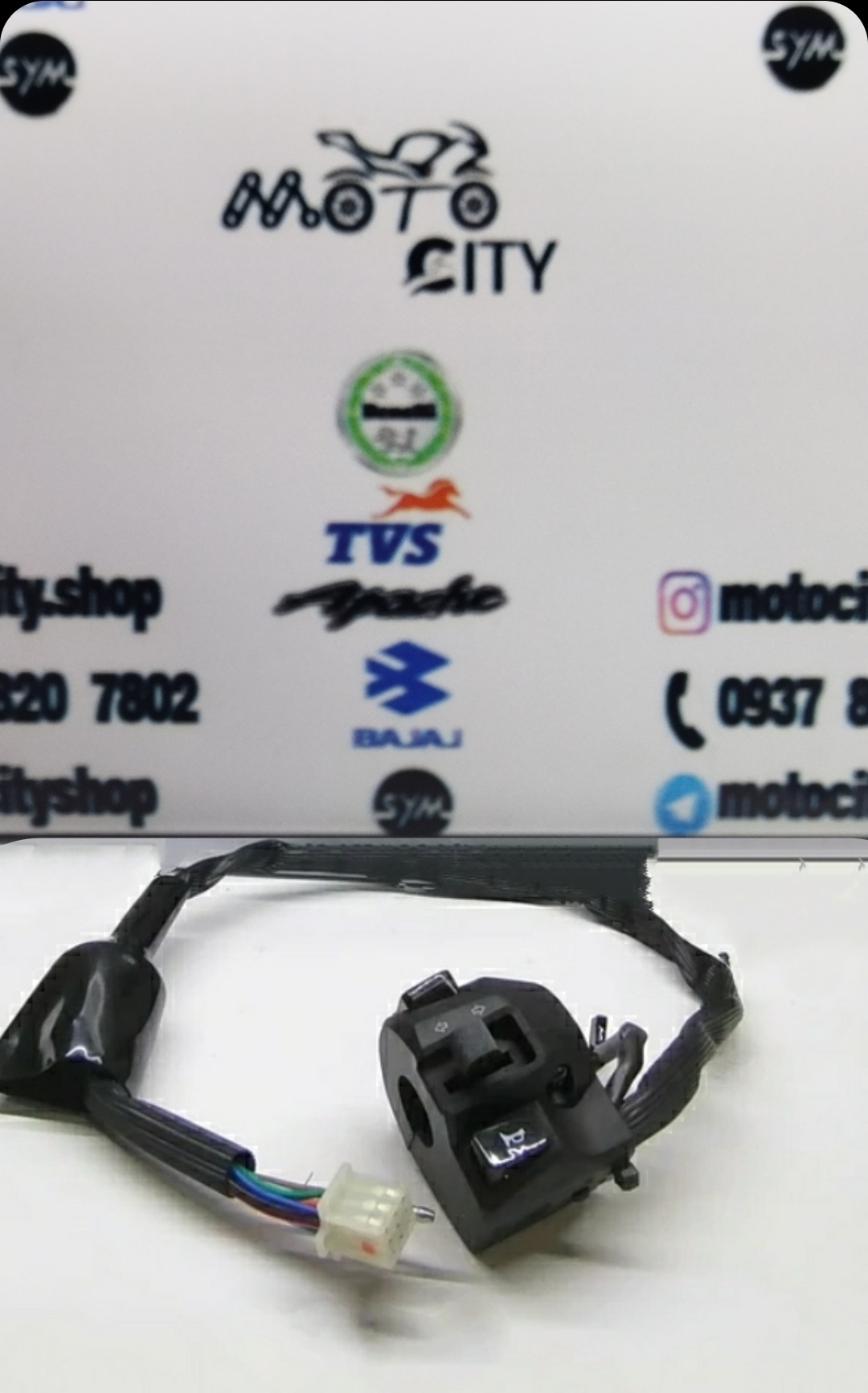 قلوه سوییچ سمت چپ بوق موتور بنلی 180،اصلی