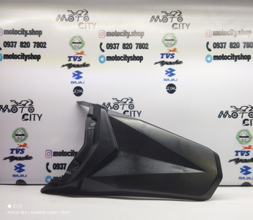 قاب گلگیر (دمی) روی خطر عقب موتور تریل روان مشکی