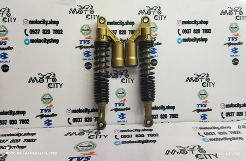 کمک فنر عقب موتور اپاچی 150 ، 160 و 180 کیفیت درجه 1 (جفتی)