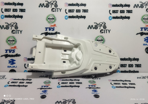 دمی گلگیر عقب روی خطر سفید موتور تریل فلات پرواز طرح CRF سی ار اف