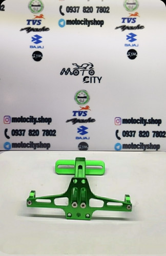 پایه ( استند ) پلاک حرفه ای اسپرت رنتال CNC ( سبز )