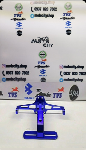 پایه ( استند ) پلاک حرفه ای اسپرت رنتال CNC ( آبی )