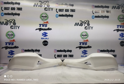 محافظ ) دسته موتور تریل فلات پرواز طرح CRF سفید ایرانی (جفتی)