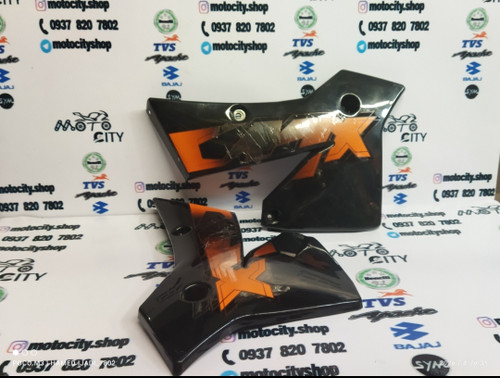 قاب کاور فلاپ (بال) باک موتور تریل فلات طرح ktm کی تی ام مشکی (جفتی)