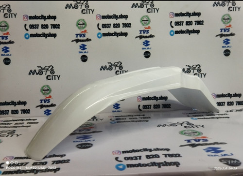 قاب (کاور فلاپ) گلگیر جلو موتور تریل فلات طرح ktm کی تی ام سفید