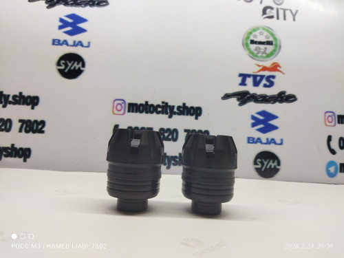 پروتکشن چرخ رنتال(جفتی)قابل نصب روی تمامی موتورها رنگ مشکی